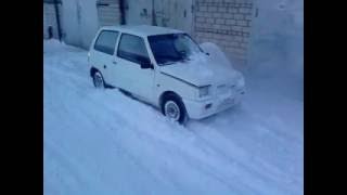 Ока против сугробов !!!! Машина для двоих! Car Eye against the snow !!!! Machine for two!