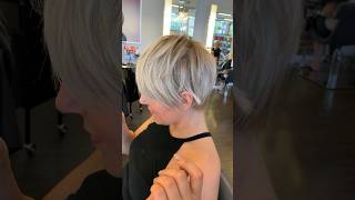 How To: Blowdry Style Shag Pixie Bixie Short Haircut #shorthairstyle #shorthair #hairtutorial