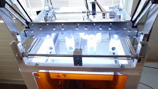 First toolchanger test on cartesian 3d printer