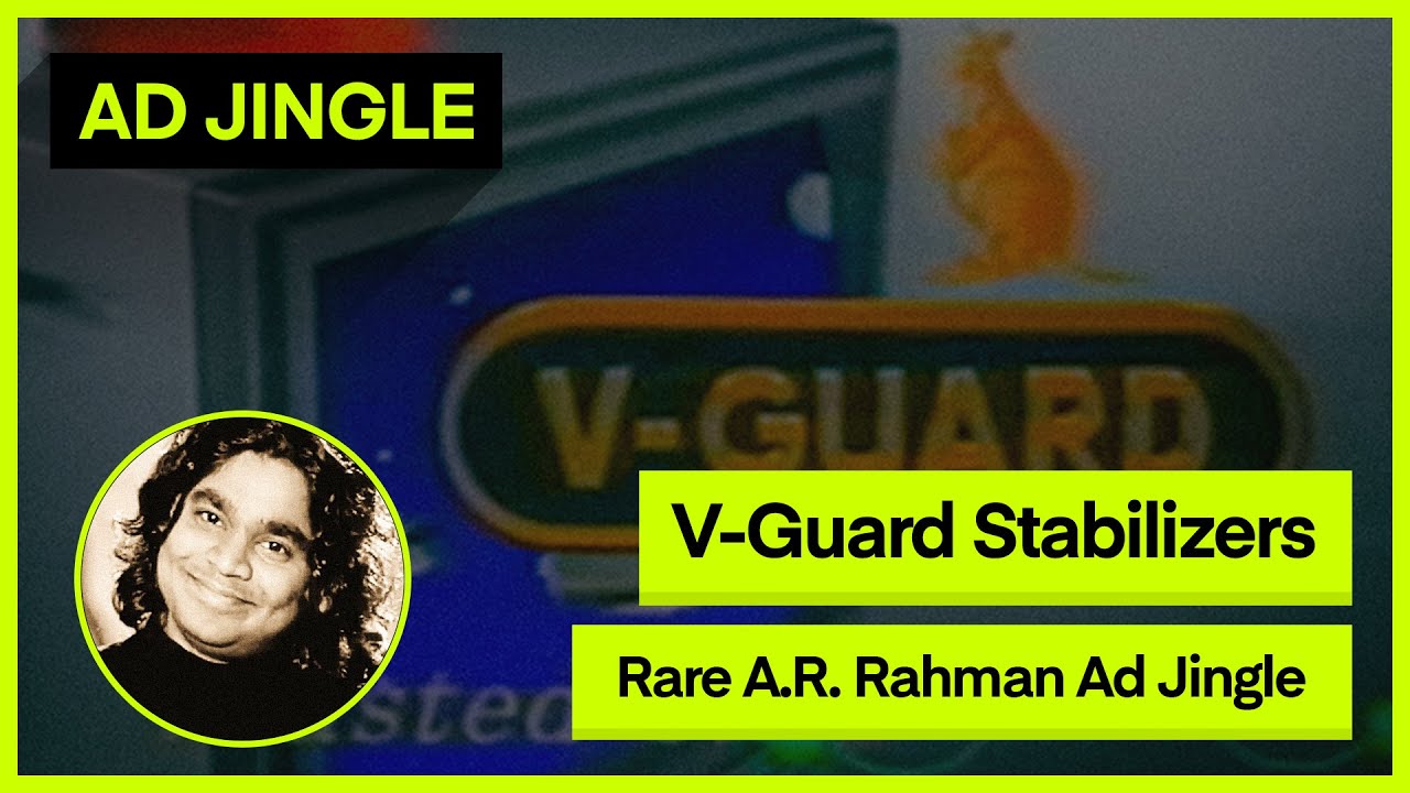 V Guard Stabilizers  AR Rahman  Ad Jingle  Rajiv Menon  Kochouseph Chittilappilly