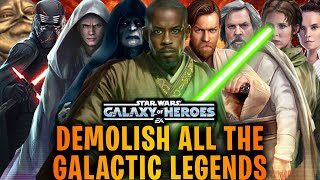 Download Lagu Kelleran Beq Demolishes ALL the Galactic Legends - Most Powerful Team in SWGoH History? MP3
