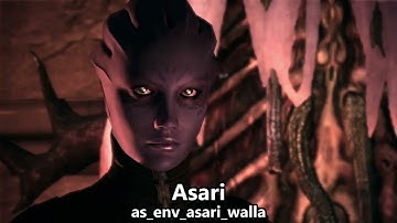 Mass Effect - Prototype Alien Voices