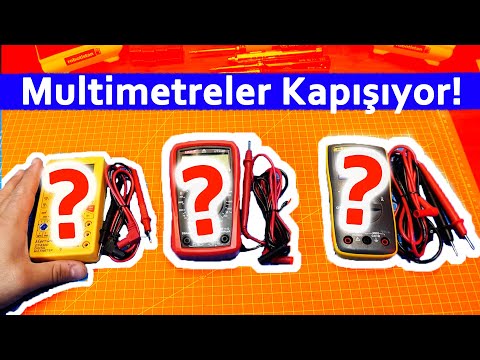 En İyi Multimetre Hangisi? Büyük VS! | Marxlow DT-830D | UNIT UT 33D+ | Fluke 106