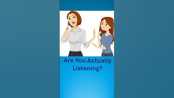 Are You Actually Listening? | Master the Art of Active Listening #activelistening #Communication