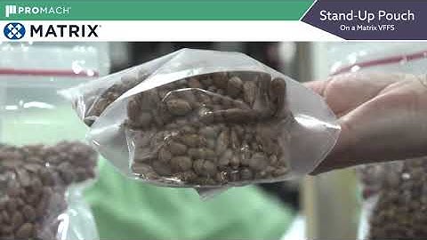Matrix Elete VFFS Bagging System Producing Stand-Up Pouches | ProPac.com