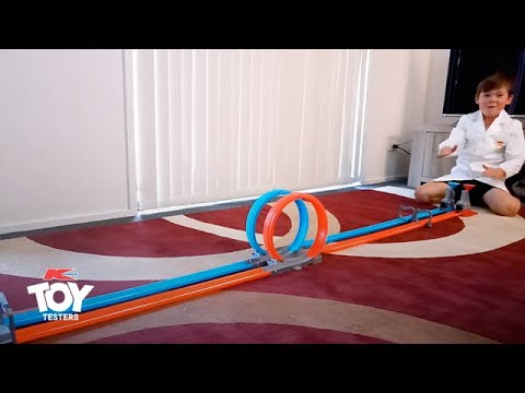 hot wheels double loop dash