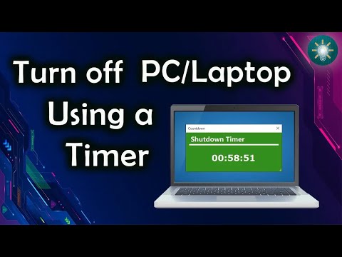 Video: How To Turn On The Timer