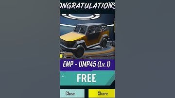 😱FREE UPGRADED UMP 45 3.9 UPDATE #pubg  #bgmi #shorts