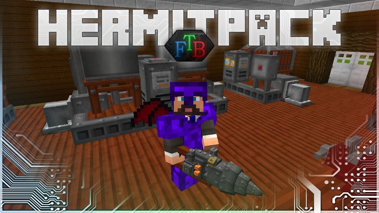 FTB HermitCraft HermitPack ~ Ep 32 ~ Diesel Drill & New Workshop!
