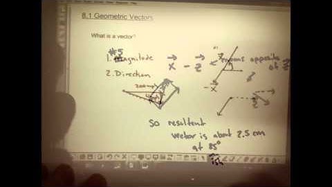 Geometric Vectors