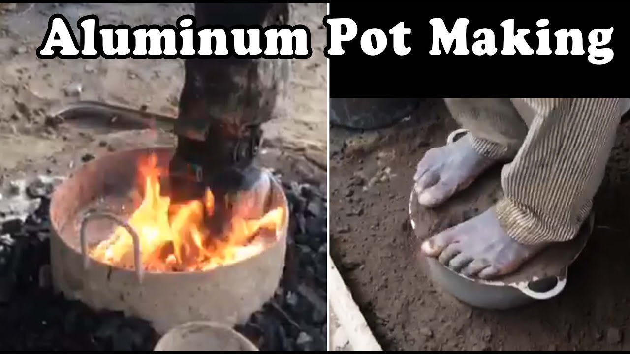 How to Locally Manufacture Aluminum Pots / Primitive Methodist of Making Aluminum Pots