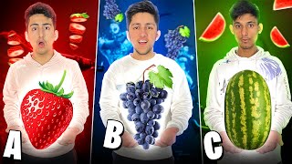 EATING FOOD ALPHABETICALLY CHALLENGE WINNER GETS 100,000 RUPPES !!