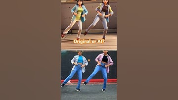Original Vs AI - Mast Malang #dance #ai #comparison #subscribe #trending @VibesofAI