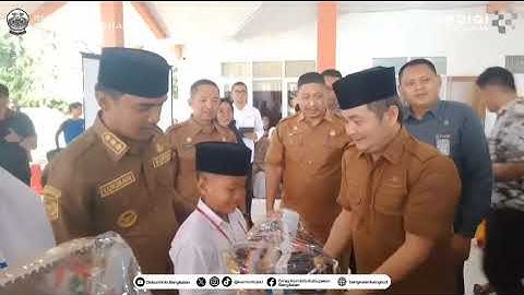 Bupati Bangkalan Launching Pembukaan MPLS dan Pelaksanaan PKG Bagi Siswa di Lingkungan SRT 51