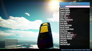 GTA 5 1.25 / TU 25 Mod Menu | + Download