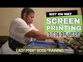 How To Screen Print T-Shirts| Screen Printing Wet on Wet Tips