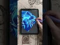 Marble Art: Ocean Blue (Procreate) full tutorial on my channel