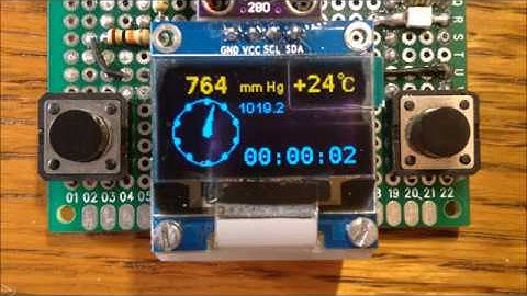 ESP32 project, part 1. #ESP32 #ArduinoIDE #BMP280