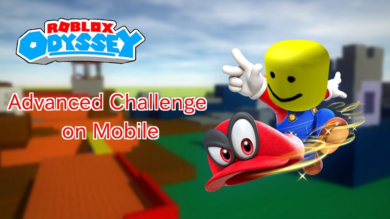 Roblox Odyssey Beating The Advanced Challenge Youtube - roblox mario kart wip roblox