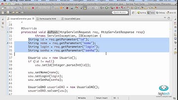 Java Web Fundamentos - JSP, Servlets e JDBC - Curso Completo - Aula 05