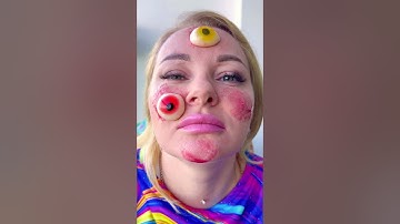 What ah oh with jelly eyball #funny #comedy #funnyfamily #shorts