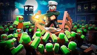 SURVIVE the ZOMBIE ARENA in ROBLOX