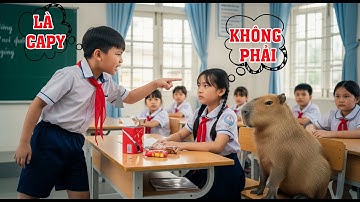 Gia Đình Siêu Hài – Capybara và bé gái bị bạn bè xa lánh – Kết thúc đầy nước mắt 😢