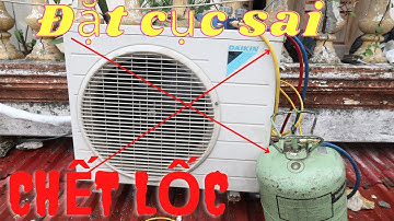 Hai sai lầm khi lắp đặt điều hòa cục nóng sai gây tốn điện,Hỏng lốc.