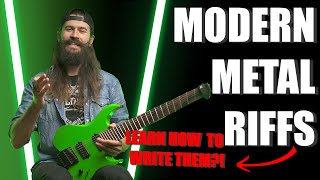 How to Write Modern Metal Riffs (the easy approach)