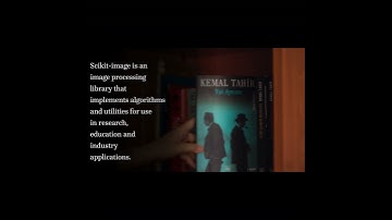 scikit-image: image processing in Python | RTCL.TV