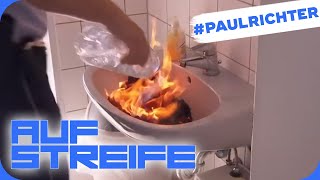 Brandstiftung auf der PolizeiWache: Was verheimlicht er? | #PaulRichterTag | Auf Streife | SAT.1