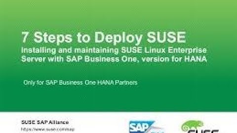 Installing and configuring SUSE Linux for SAP HANA (Part-2)