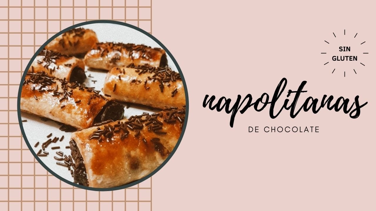 NAPOLITANAS de chocolate🍫   SIN GLUTEN!