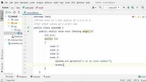Java,Switch,print even and odd number