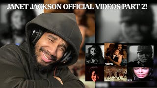 MY FIRST TIME WATCHING!!! Janet Jackson - Official Music Videos Part 2 REACTION
