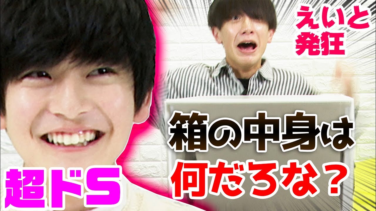 【ドSふみや発動】ゴキブリおもちゃ100匹で『箱の中身はなんだろな？』やってみた（えいと・すず）【超十代】