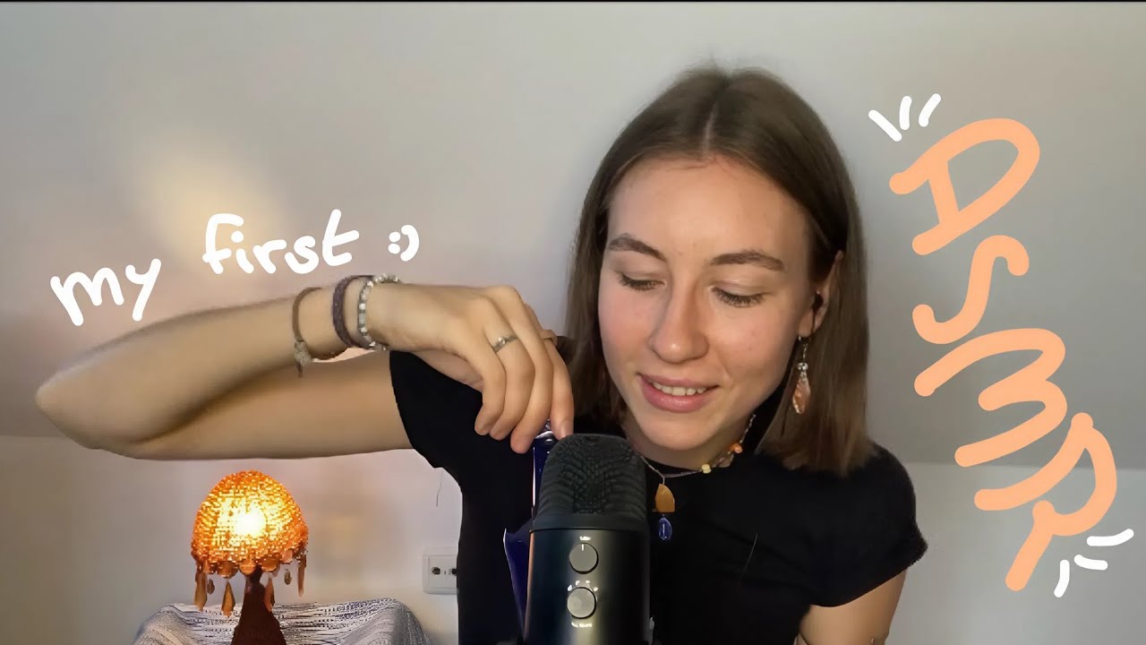 ASMR my first asmr video:)