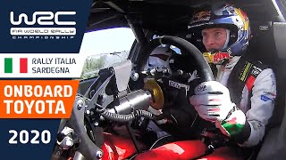WRC - Rally Italia Sardegna 2020: ONBOARD compilation TOYOTA