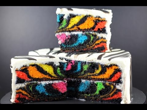 rainbow-zebra-cake-|-how-to-make-a-surprise-inside-zebra-cake-|-my-cupcake-addiction