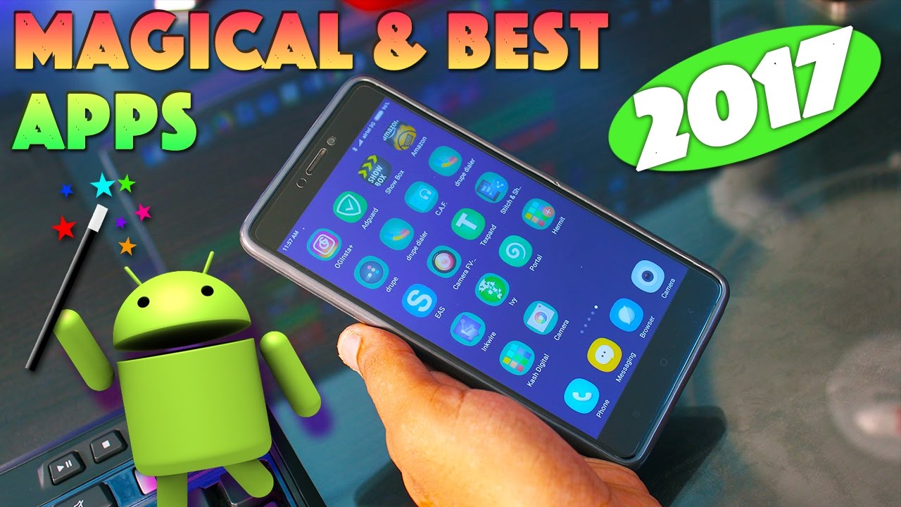 5 Magical & Best Android Apps 2017 |Top Android Apps | Hindi - YouTube