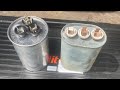How to Identify & Test Unmarked Dual Capacitor