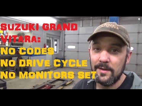 Suzuki Grand Vitara / No Drive Cycle / No Codes – Part I
