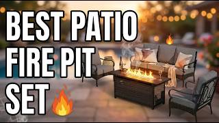 Best Patio Furniture Set With Fire Pit Table 2026: Top 7 Picks for Your Backyard