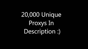 Free Proxies, 140,000+ RARE COLLECTION FREE