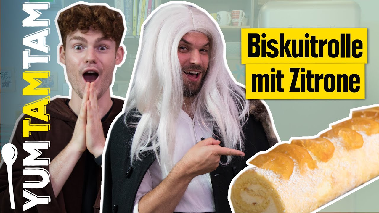 Game of Thrones Kuchen I Leckere Biskuitrolle mit Zitrone