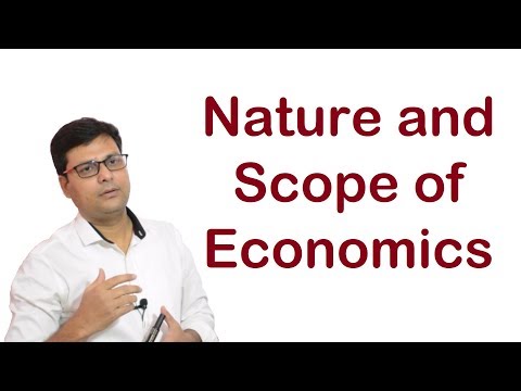 Nature and Scope of Economics in Hindi