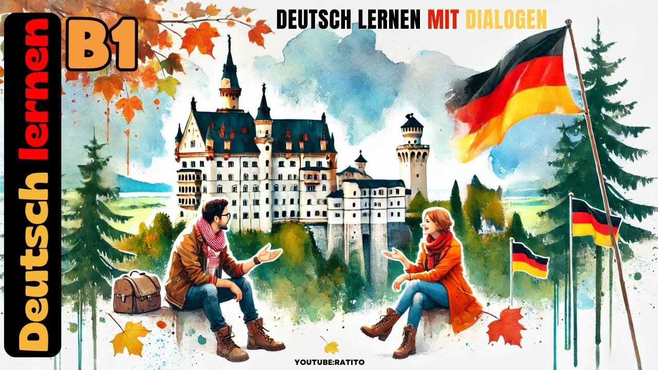 Deutsch lernen mit Dialogen - B1 - YouTube