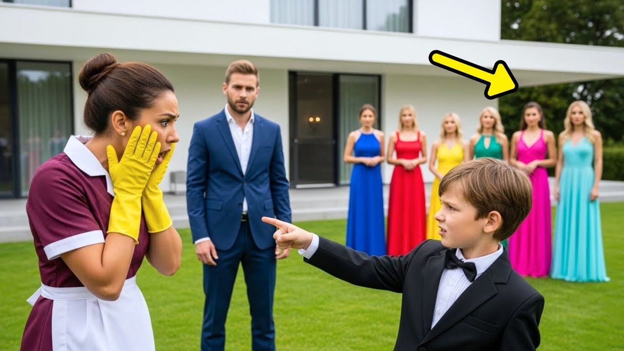 MILLONARIO PRESENTÓ 6 MUJERES RICAS A SU HIJO PARA SER LA 'NUEVA MAMÁ'— PERO ÉL ELIGIÓ A LA EMPLEADA