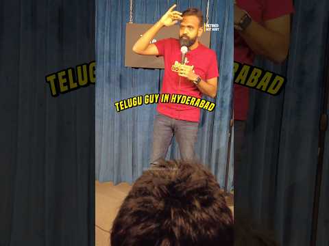 Andhra Mess தெலுங்கு 😅😂 Retired NOT Hurt show tour tickets live at rcomic.in #ramkumarcomic