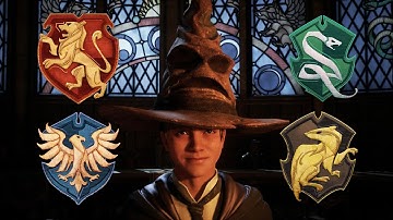 All HAT Dialogues for 4 Houses - Full Sorting Ceremony Hogwarts Legacy